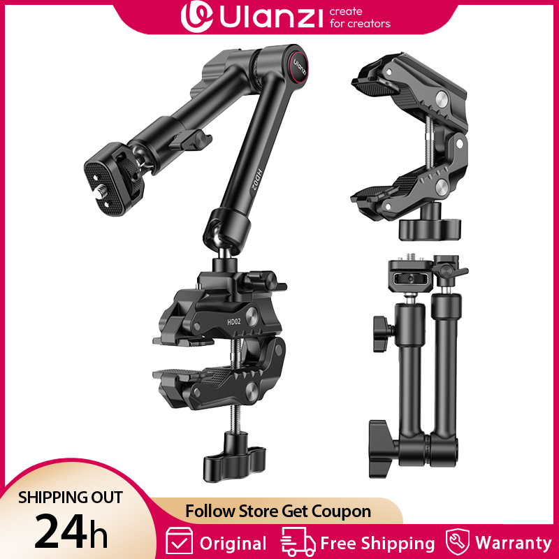 Ulanzi 10 インチ マジック アーム キット HD0 - Monitor Arm Clamp のレビューと価格