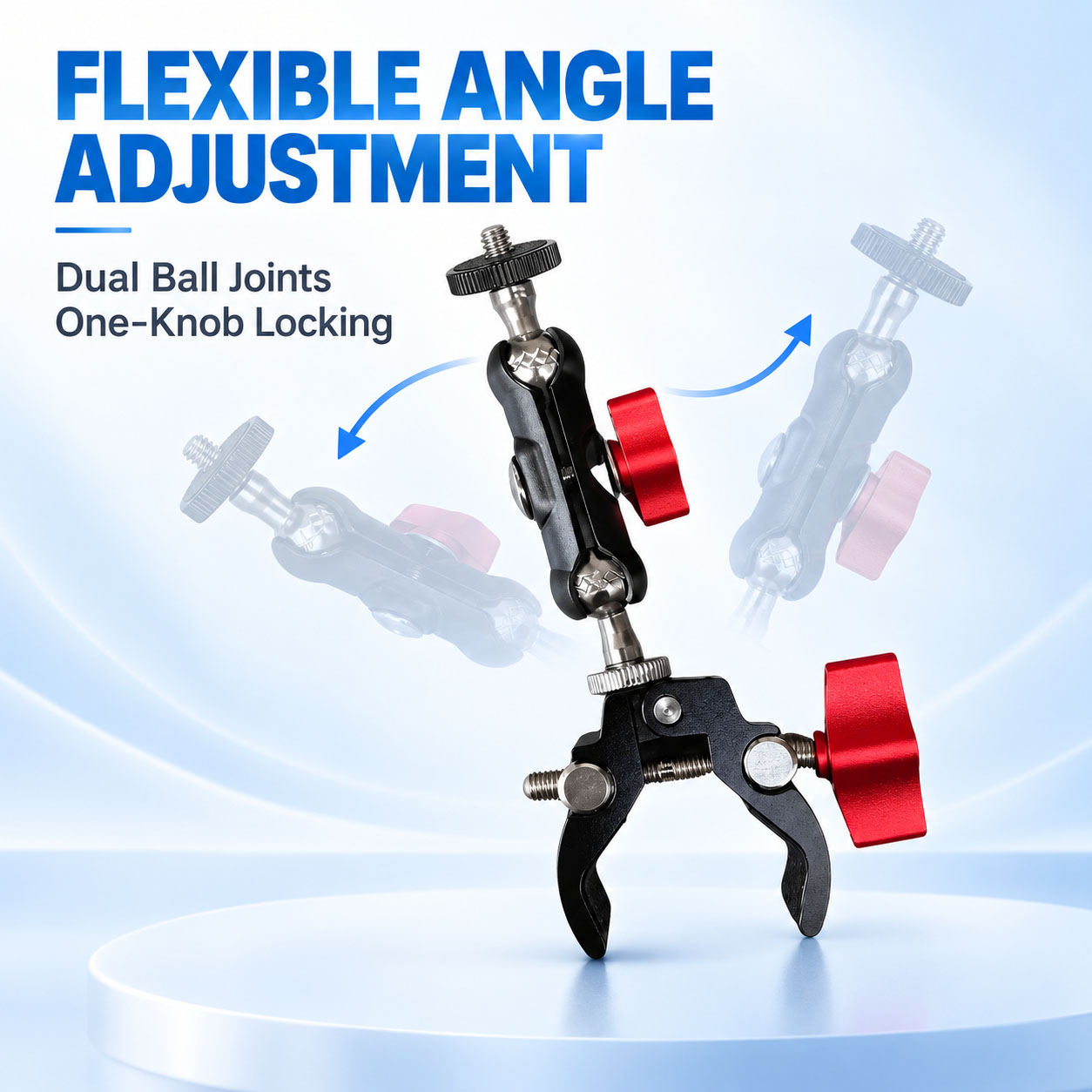 SOARSHOT カメラ用クランプ、マジックアーム、1/4イ - Monitor Arm Clamp のレビューと価格