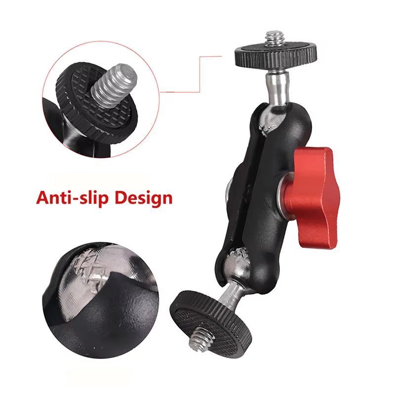 1 セット写真撮影アクセサリーカメラメタルスーパークランプダ - Monitor Arm Clamp のレビューと価格