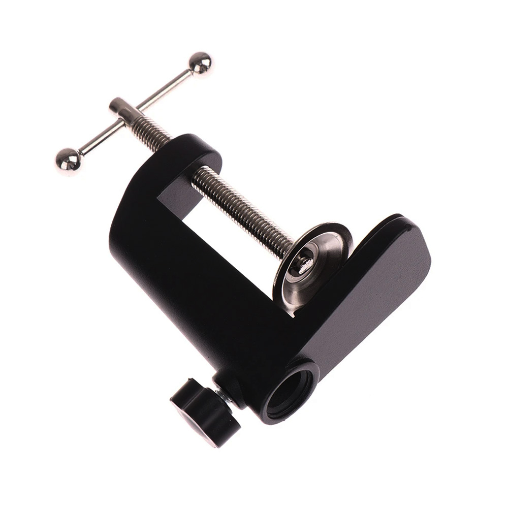 C 型クリップデスクテーブルマウントクランプマイクサスペンシ - Monitor Arm Clamp のレビューと価格