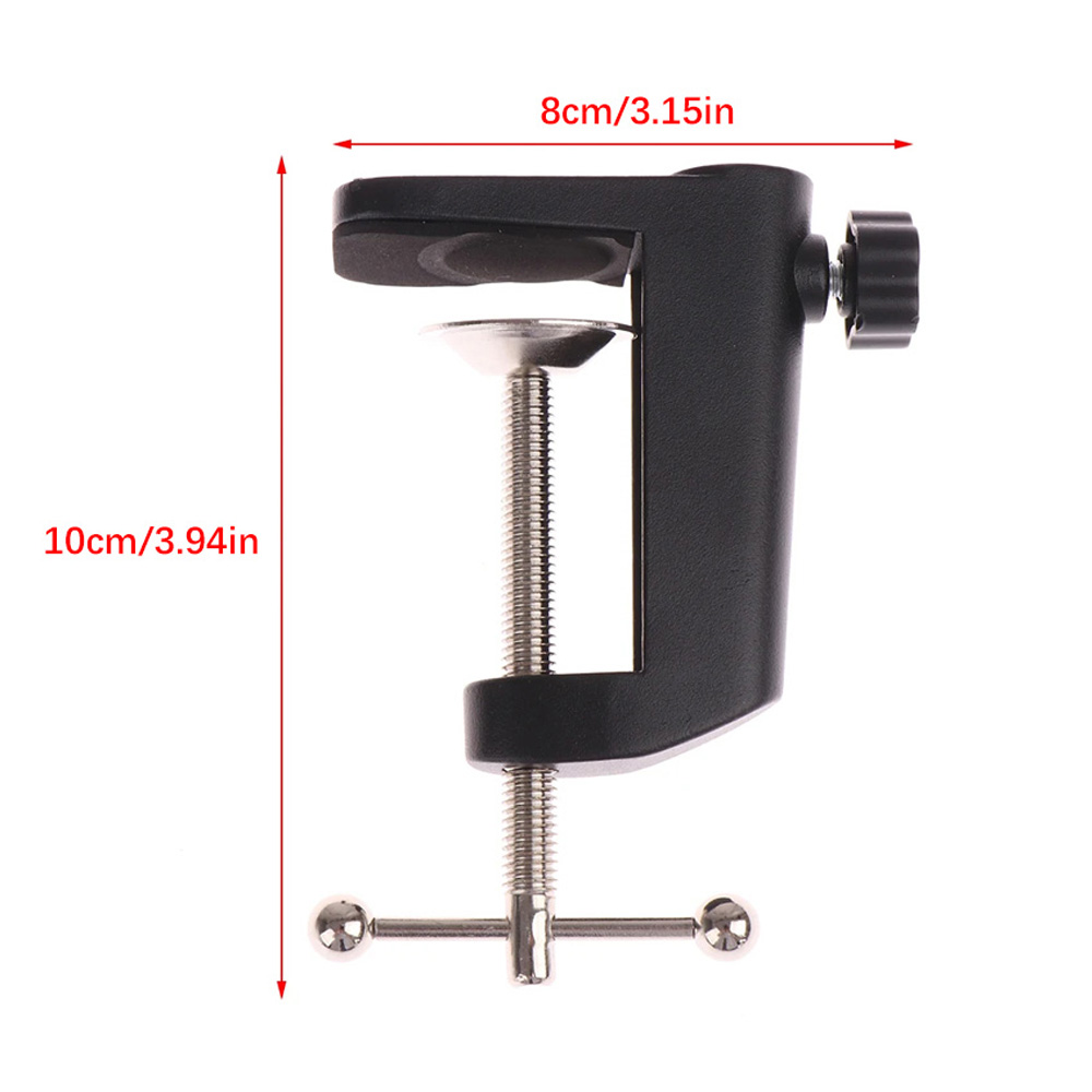 C 型クリップデスクテーブルマウントクランプマイクサスペンシ - Monitor Arm Clamp のレビューと価格