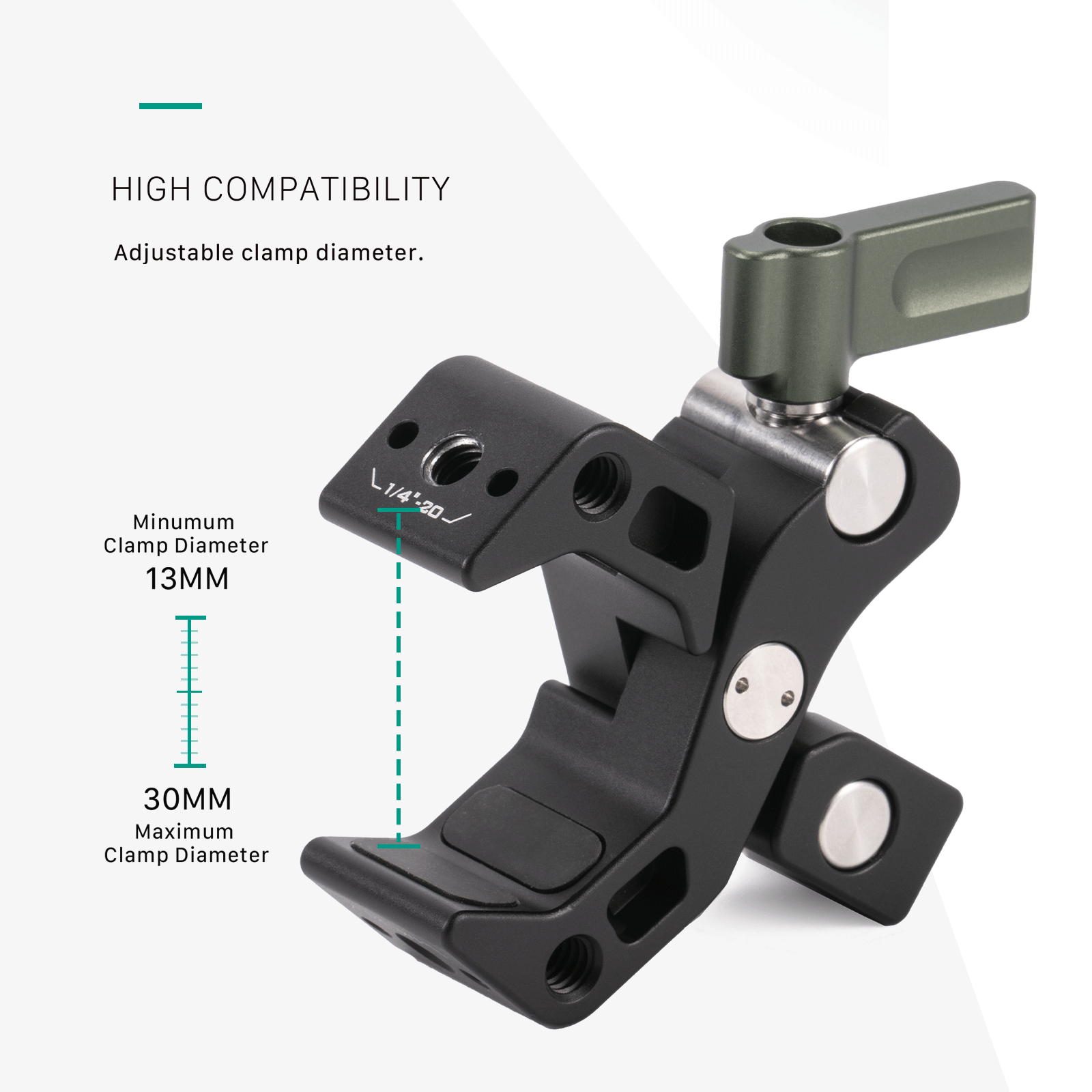 小さなクランプ,金属製の取り付け工具,超クランプ,マジックク - Monitor Arm Clamp のレビューと価格
