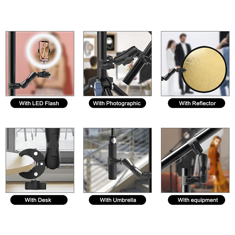 ダブルスーパークランプカメラマウントマジックソケットアームブ - Monitor Arm Clamp のレビューと価格