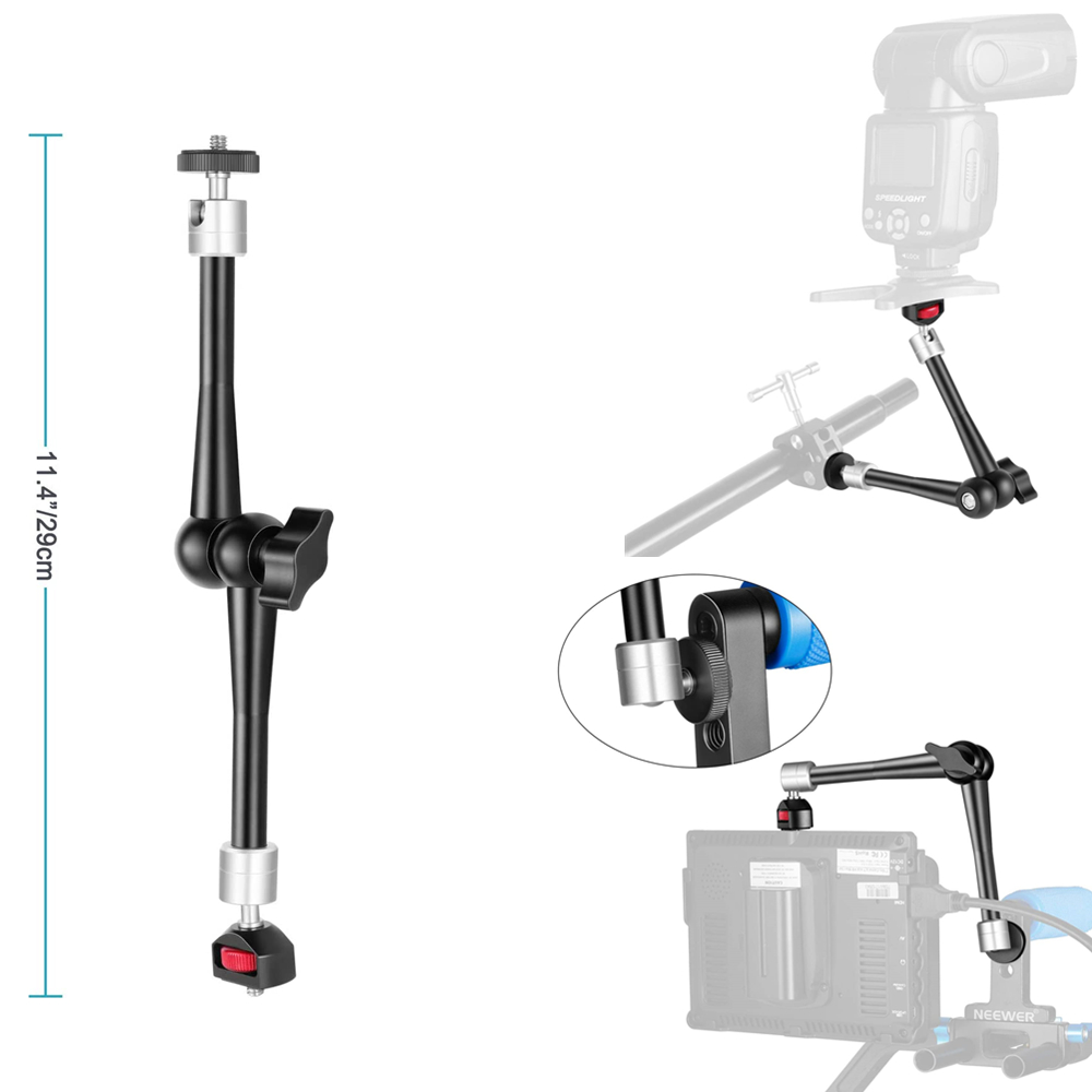 調整可能な関節式フリクションマジックアーム大型スーパークラン - Monitor Arm Clamp のレビューと価格
